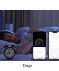 Smart Under Cabinet Lighting Kit Hardwired Or Plug In 12 Inch White To Color Ambiance with night mode settings on phone app