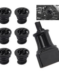 Six Piece Engine Oil Drain Plug Kit With Removal Tool Replacement OEM 06L103801 For Volkswagen And Audi Vehicles