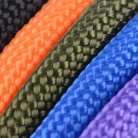 16 Color Paracord Kit With Instructions 10 Feet Each Type III Parachute Cord for DIY Bracelets and Craft Projects in five colors
