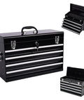 Built Tough 21 Inch Auto Locking Storage Cabinet With Slick Rolling Ball Bearing Slides And Cushioned Eva Liner For Mobile Gear Haul Or Garage Setup In Matte Black, shown from multiple angles.