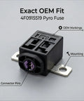 OEM Replacement Battery Fuse Overload Protector For Audi A4 A5 A6 Q5 Q7 2005 2024 Plug And Play Pyro Fuse Safety Relay