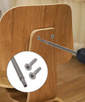 Top Shelf T10 Security Torx Screwdriver Bits Set 10 Piece Magnetic S2 Steel Driver Bits For fastening screws in wood.