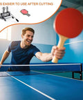 Heavy Duty Manual Table Tennis Rubber Edge Cutter Trimmer Tool Kit Double Roller Bearing 8Mm Base Plate For Pen Hold Or Shakehand Grip Fresh Cut Every Time Works Like A Charm For Leather Embossing Fits As Universal Mold Station For Hobbyists, table tennis player