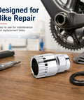 Pro Grade All In One Bike Maintenance Kit with Bottom Bracket Removal Tool on a workbench for bike repair