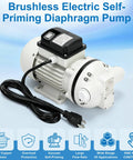 Heavy Duty Def Transfer Pump 110V Electric Fluid Pump 400W with self-priming diaphragm for efficient diesel and oil transfer.