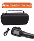 Durable EVA Case For FLIR TG165-X TG267 TG275 TG297 Thermal Cameras with Secure Belt Clip, shown with camera and cable