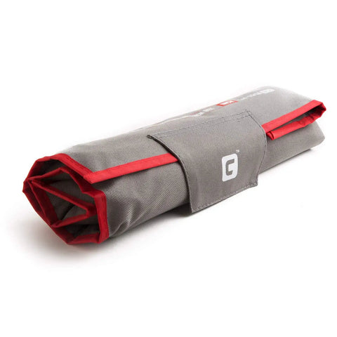 Heavy Duty Canvas Wrench Roll Up Organizer With 13 Pockets For SAE Sizes 1/4 To 1 Inch, Velcro Roll Up Tool Pouch Keeps Wrenches Sorted And Ready
