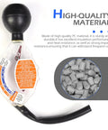 Universal Dial Antifreeze Tester For Car Coolant Hydrometer with clear body and black handle for easy radiator fluid checking.