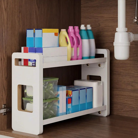 Multi Purpose Bathroom Counter Organizer For Vanities And Kitchen Storage Sleek Perfume Holder Display Rack That Helps You Ditch The Mess And Keep Your Surface Clutter Free And Dope All Year Round