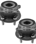 Two Piece Front Left And Right Wheel Bearing And Hub Assembly Kit Compatible With 2010 2015 Toyota Prius 2012 2015 Prius Plug In 2011 2017 Lexus CT200h Replacement With Heavy Duty Precision Fit