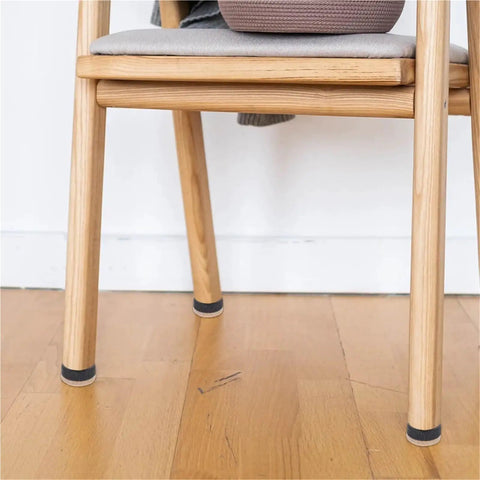 Wooden chair with Heavy Duty Furniture Leveling Feet Set 20 Pieces No More Wobble Adjustable Table Chair Leg Supports