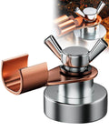 Quick Setup Welding Magnetic Grounding Clamp For Fast Precise Welds size 3.5 by 3.5 cm in alloy steel with copper clips