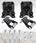 Heavy Duty Rear Leaf Spring Shackles And Hanger Bracket Repair Kit for Ford Ranger 1986-2011 and Mazda Trucks, bolts included