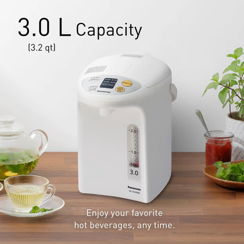 Your Go To 3L Hot Water Dispenser With Slow Drip Mode For Coffee And Tea, 4 Temperature Presets, Charcoal Purified Stainless