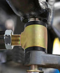 Three-Quarter Inch Threaded Bushing Kit for Four-Link Suspension and Replacing Worn Rod Ends and Suspension Bushings, close-up view.