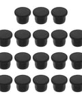 18 Pack T Shaped Silicone Plugs 13.3mm One Half Inch Dia Snap In Hole Seals For Twelve Point Five To Thirteen Millimeter Holes Rubber Waterproof Stoppers