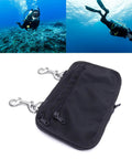 Scuba Diving Storage Pocket With Double Ended Hook For Sidemount Gear And Water Sports Durable Nylon Multi Pocket Pouch With Zipper