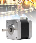 Beefy 42x40mm Stepper Motor Kit for 3D Printers and CNC Machines, Two-Phase 1.8 Degree Step Angle, High-Torque Replacement Motor with Solid Metal Construction for Mega X and Y Axis and Vyper Y Axis, with 3D printer gantry