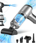 Cordless Car Vacuum With 20000Pa High Power Suction, Brushless Motor, 3 In 1 Vacuum, Air Duster, And Keyboard Cleaner image