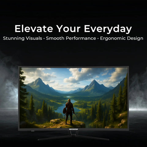 Beast Mode 39 Inch Curved Gaming Monitor With 2560x1440 Resolution, 1ms MPRT, 165 Hz, HDR400, 4000:1 Contrast, 16:9 display