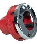1-1/2 Inch Ratchet Pipe Threader Die Head Replacement Fits Most Ratchet Pipe Threader Kits For Galvanized And Iron Pipes Durable Cast Iron Construction Not For Stainless Steel DIY Handyman Grade Tool Accessory red die head