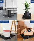 Heavy Furniture Moving Dollies With Wheels Set Of 2 used for office furniture, plant gardening, home improvement, and moving boxes.