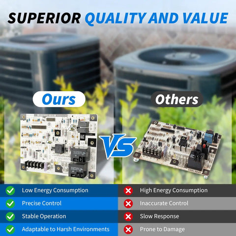 Built Tough Hvac Furnace Control Board Replacement Fits Carrier Payne Bryant Gas Heating Units Plug And Play Setup Guarantee Cozy Warm Homes No Sweat Install
