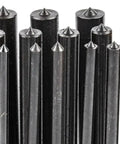 28 Piece Pro Grade Steel Transfer Punch Set For Quick Precise Marking And Punching Sizes 3/32 To 1/2 Inch Plus 17/32 Inch