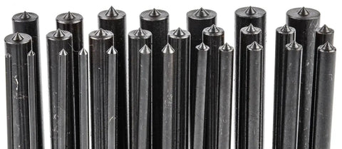 28 Piece Pro Grade Steel Transfer Punch Set For Quick Precise Marking And Punching Sizes 3/32 To 1/2 Inch Plus 17/32 Inch