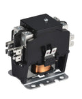Heavy Duty 2 Pole 40 Amp Contactor With 120V Coil UL Listed For HVAC Condensers And Compressors side view