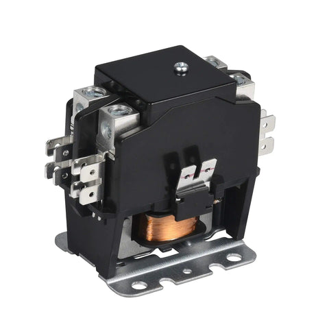 Two Pole 40 Amp 208 240 Volt Definite Purpose Contactor Beefed Up For HVAC Heavy Duty Replacement UL Recognized A2L Compliant