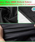 Heavy duty 600D Oxford fabric of Infrared Grill Cover For Big Horn Outdoors Portable Infrared Gas Grill, waterproof and dustproof.
