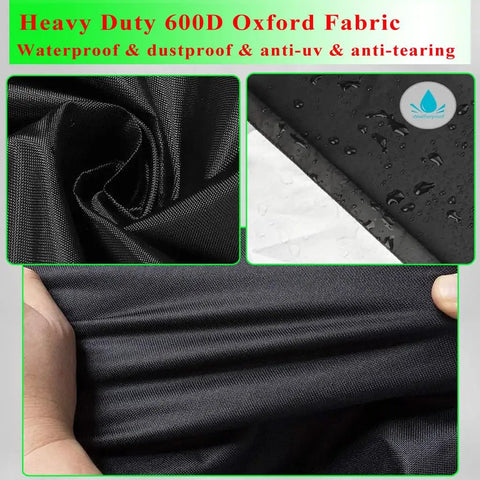 Heavy duty 600D Oxford fabric of Infrared Grill Cover For Big Horn Outdoors Portable Infrared Gas Grill, waterproof and dustproof.