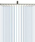 Mega Sized 16 Inch Brushed Nickel Rain Shower Head With 304 Stainless Steel Construction High Pressure Rainfall Ultra Thin Water Saving Design for a Powerhouse Shower Experience