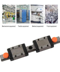 Beefy Linear Rail Bearing Kit With Two Slide Blocks For Automation Equipment And Packaging And Printing Precision Positioning Steel Construction For Industrial Use on linear rail