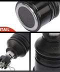 Front Lower Ball Joint Replacement For Honda Civic 1992 To 2000, Civic Del Sol 1993 To 1997, CR-V 1997 To 2001, Acura EL 1997 To 2000, Integra 1994 To 2001, Heavy Duty Suspension Part For A Smooth Tight Ride close-up of black front lower ball joint