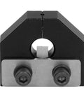 Durable Aluminum Alloy Filament Welding Connectors For 1.75mm Filaments with black finish, front view