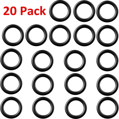 Three Quarter Inch Garden Hose Washers And O Rings Set Pro Grade 30 Pack With 10 Rubber Seal Washers And 20 Gasket O Rings