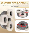 Beefed Up Three 36T Nylon Planetary Gears Kit With 70mm Clutch, 38mm Outer Diameter, Replacement Motor Drive Gear For Ebike Electric Bike