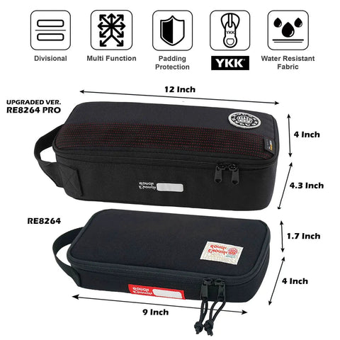 Heavy Duty Small Tool Bag Pouch For EDC Organizer With Handle 12 Inch Portable Toolbox Cordura 1000D Water Resistant Base