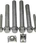 Front Lower Inner Forward Suspension Control Arm Bolt Kit Built Tough With Heavy Duty Steel for secure frame mounting bolts and nuts.