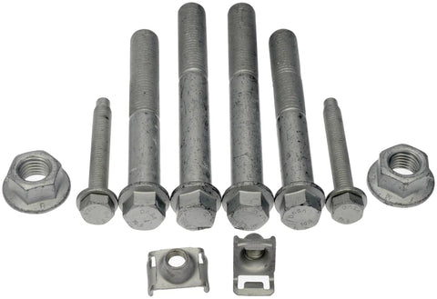 Front Lower Inner Forward Suspension Control Arm Bolt Kit Built Tough With Heavy Duty Steel for secure frame mounting bolts and nuts.
