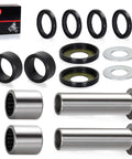 Swingarm Bearings And Seal Kit Fits LT-Z400 Quadsport Z400 2003-2014, black seals, spacers, bushings and sleeves