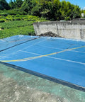 Heavy Duty Self Sealing Asphalt Tape With Aluminum Foil Backing Waterproof Bitumen Roll used on a flat roof for seal repair.