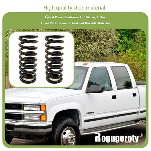 Front Upper Door Hinge Spring Replacement Kit 2 Pack for Chevrolet S10 Pickup 1994-2004 showing hinge springs and truck