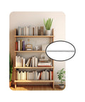 Tough As Nails Stainless Steel Dowel Pins 50 Piece Set For Cabinets Shelves And Wood Furniture displayed on a bookshelf.