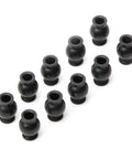 Stainless Pivot Ball 3x6 8x9.5mm Set Of 10 For RC Cars And Hobby Machines Precision Machined And Corrosion Resistant Black Finish Durable Pivot Component RBX10 AXI234027, black pivot balls