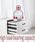 Beefy Ball Bearing Drawer Slides With Telescopic Runners, Smooth Glide For Heavy Duty Cabinets And Desks, Quiet Operation, Durable Anti Abrasion Track, Easy Install Drawer Hardware For Long Lasting Use in white cabinet drawer