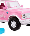 Ford Bronco Remote Control RC Car for Barbie with Puppy Accessories, Puppy Bed and Bowl, Stickers for Customization