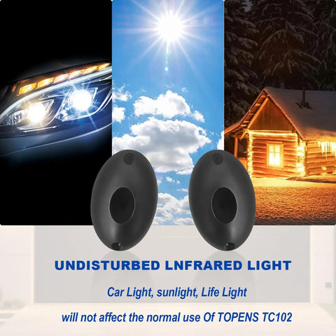Gate Opener Infrared Sensor Kit for Outdoor Use with Photocell IR Beam Photo Eye Sensor Motion Detector in nature setting
